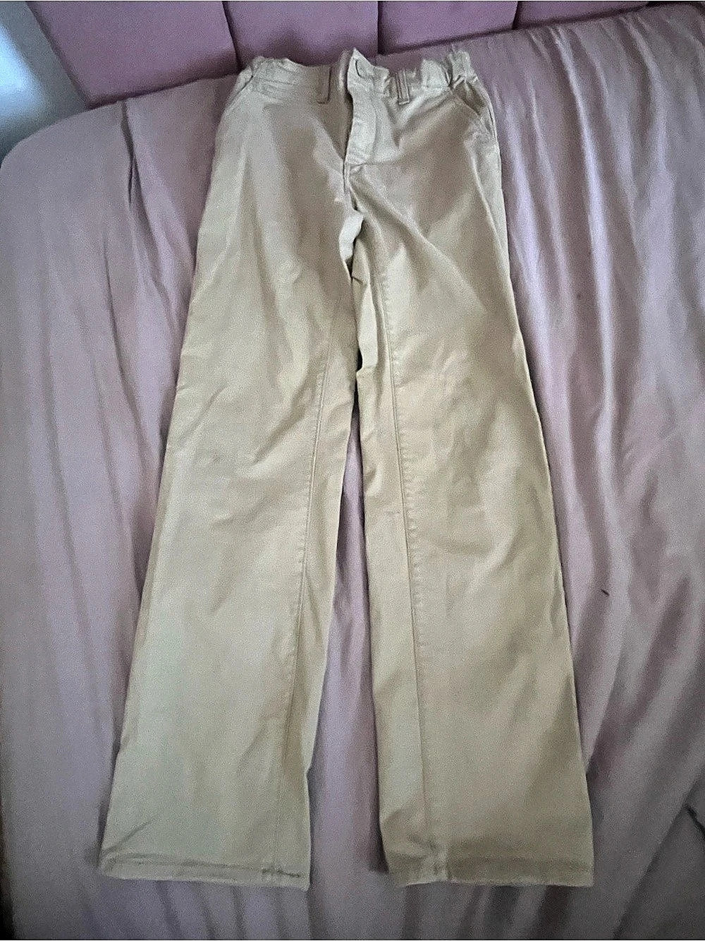 Gap Girls Size 10 Cream Casual Pants